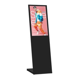 24" Black Digital Kiosk