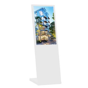 32" White Digital Kiosk